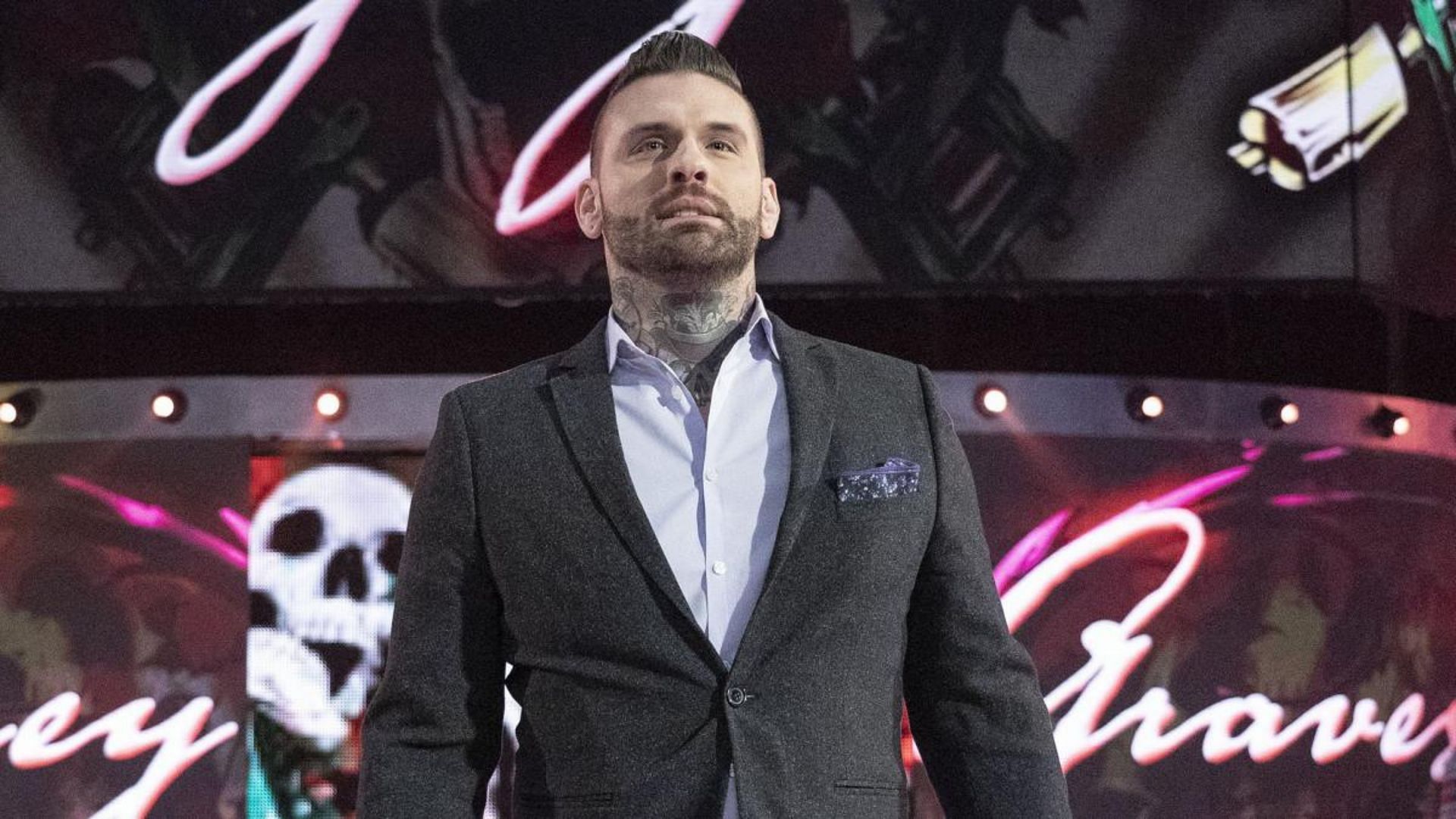 WWE RAW commentator Corey Graves