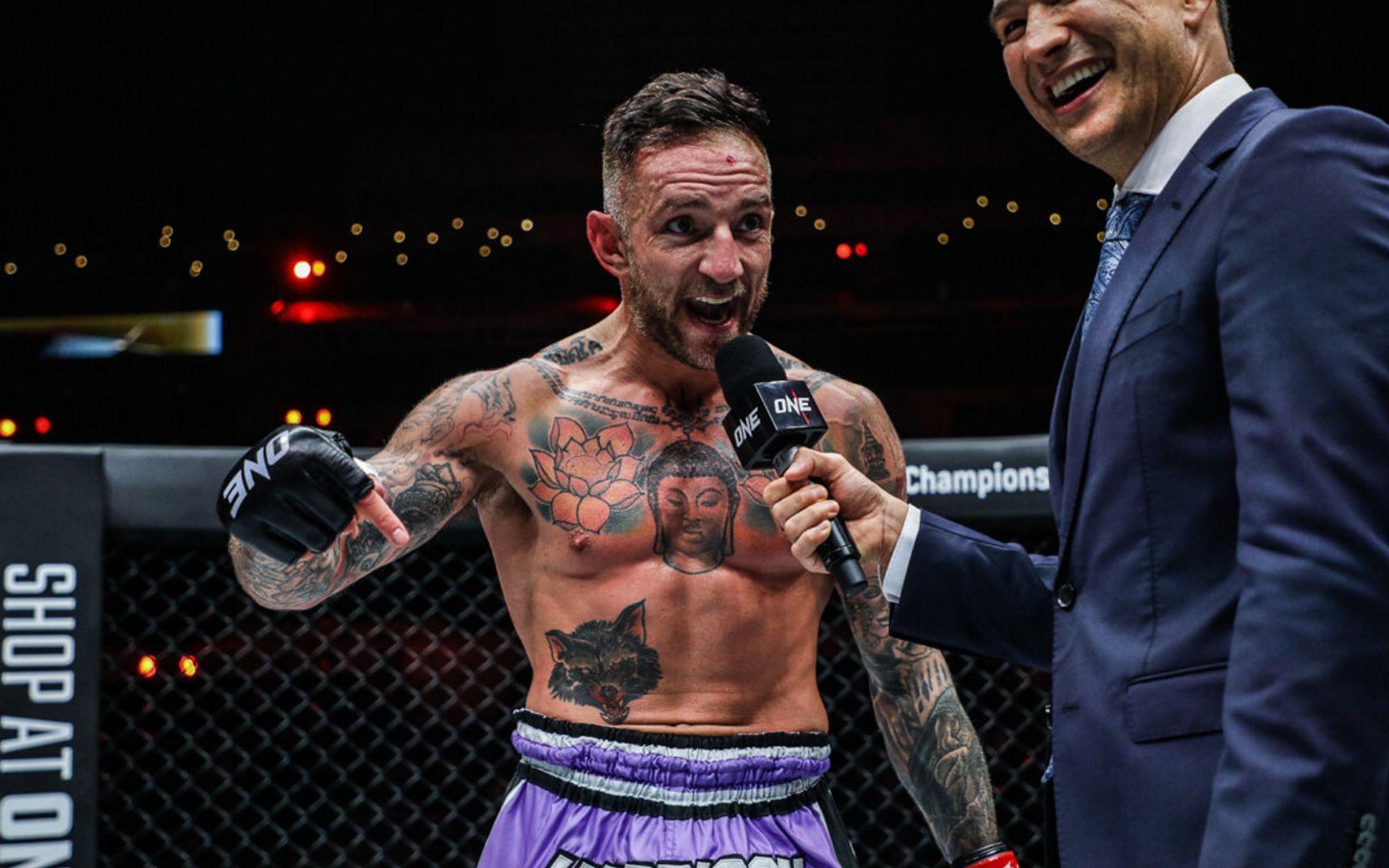 Liam Harrison welcomes any challenger that steps up against him. | [Photo: ONE Championship]