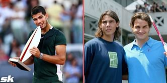 "He said he grew up idolizing Federer but he reminds in temperament much more of Rafa, playing every point for what it’s worth" - Mary Carillo on Carlos Alcaraz