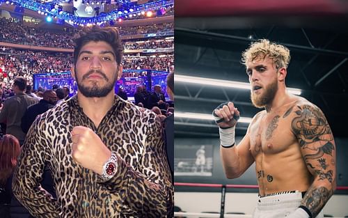 \Dillon Danis (Left) and Jake Paul (Right) (Images courtesy of @dillondanis Instagram and @jakepaul Instagram)