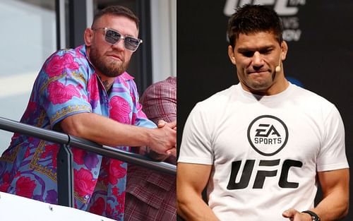 Conor McGregor (left); Josh Thomson (right)