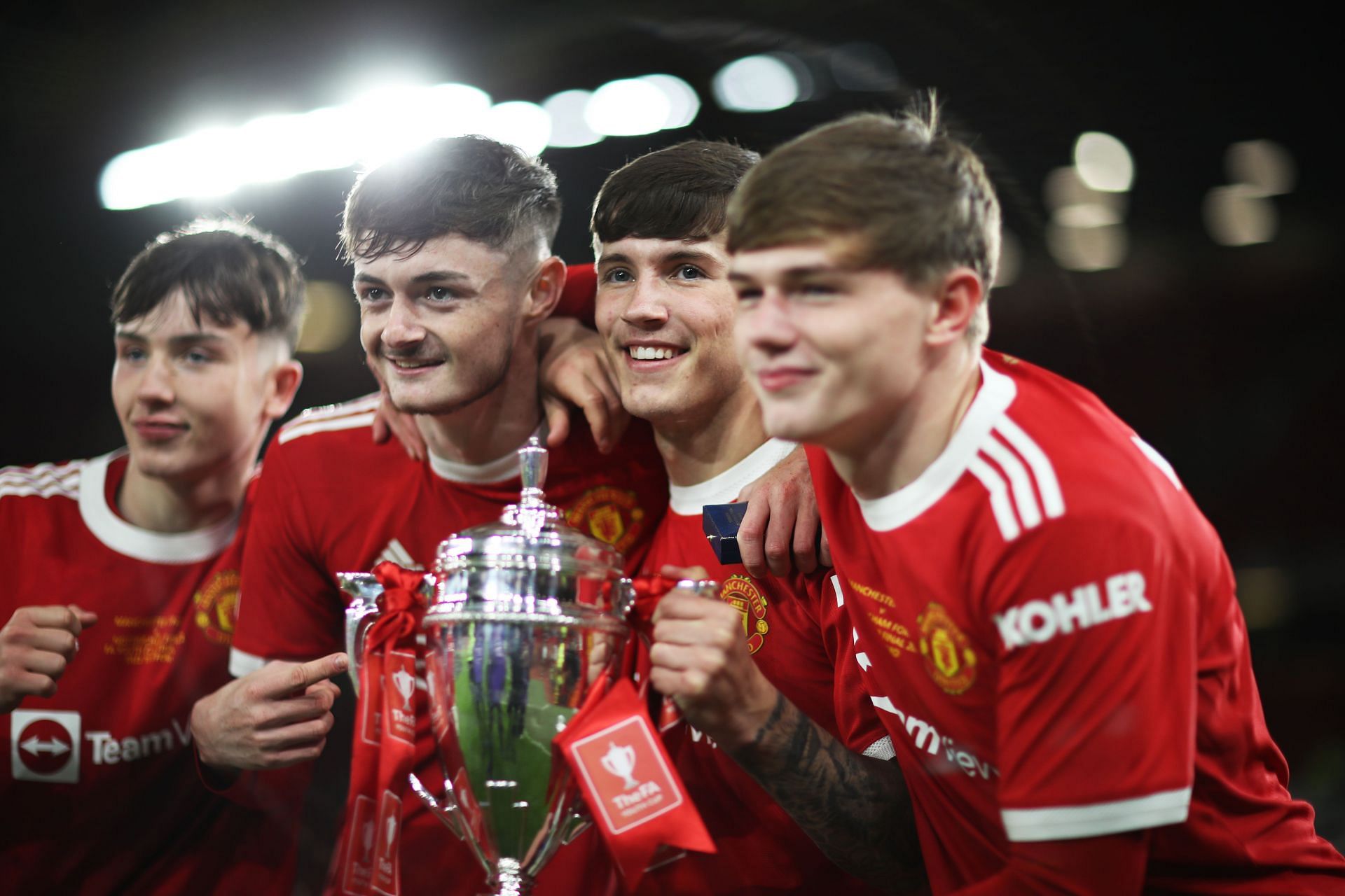 Manchester United lifted their first Youth FA Cup since 2011 on Thursday.