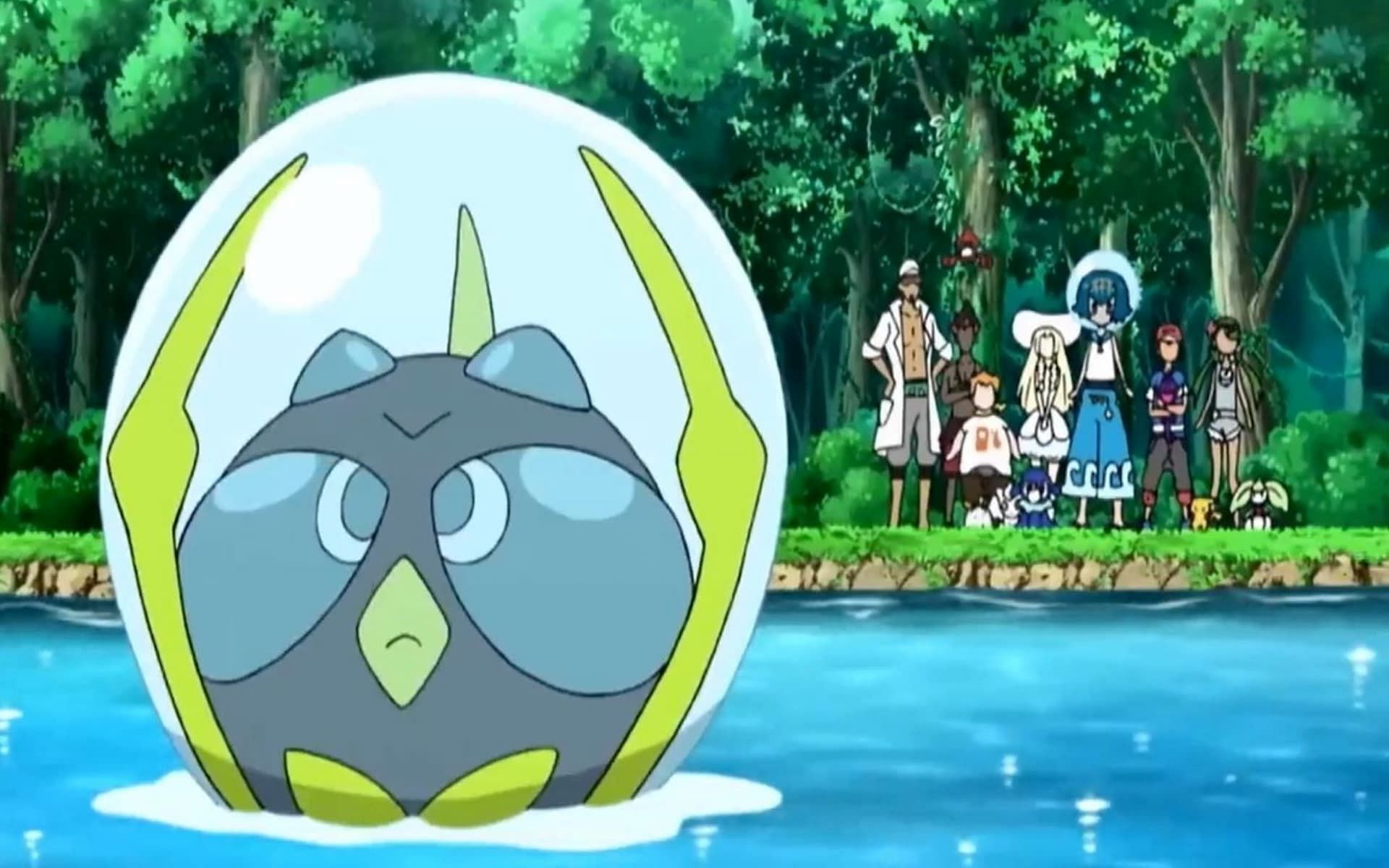 A look at Dewpider in the anime (Image via The Pokemon Company)