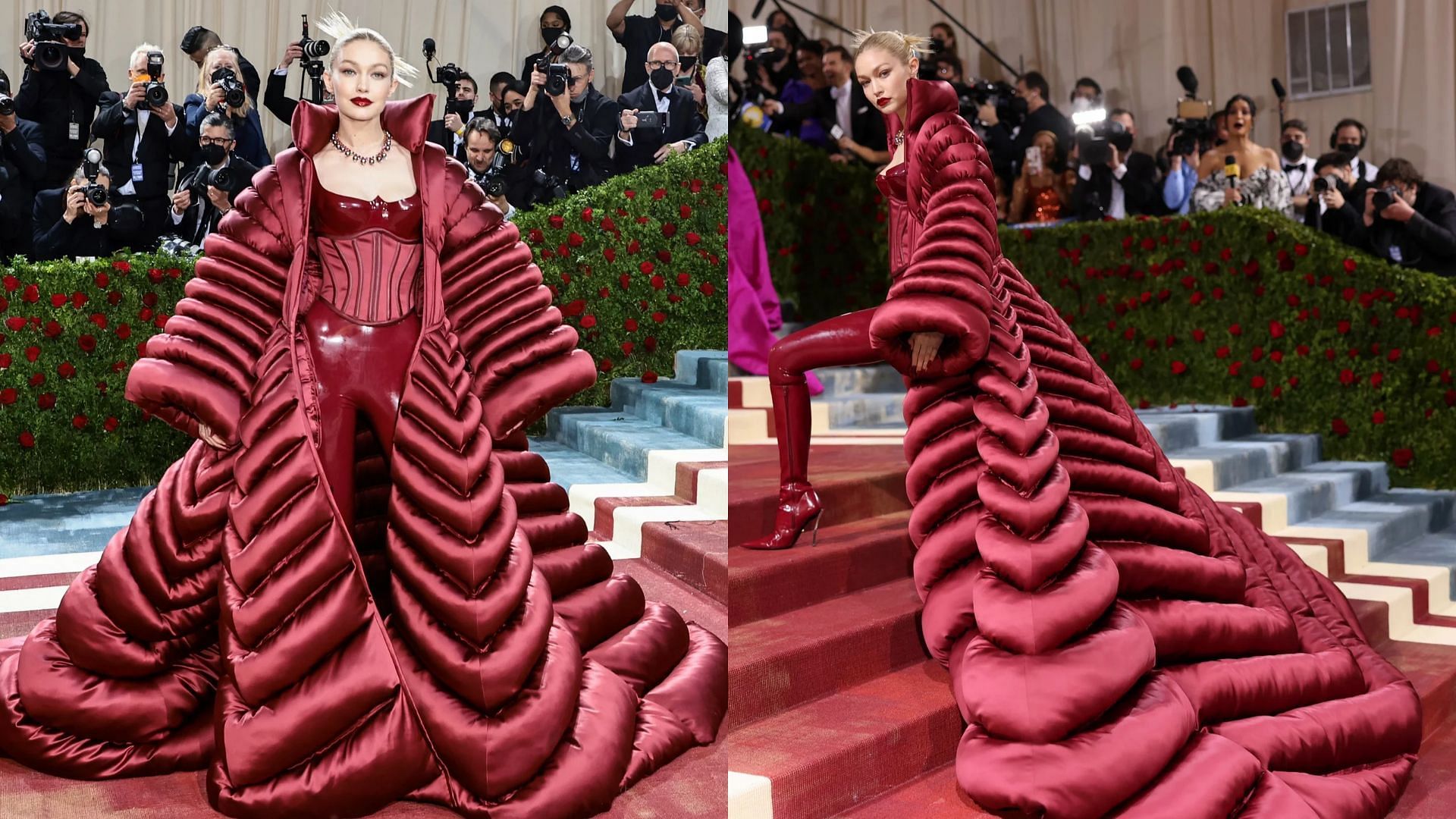 Gigi Hadid 2022 Met Gala Gilded Glamor Outfit