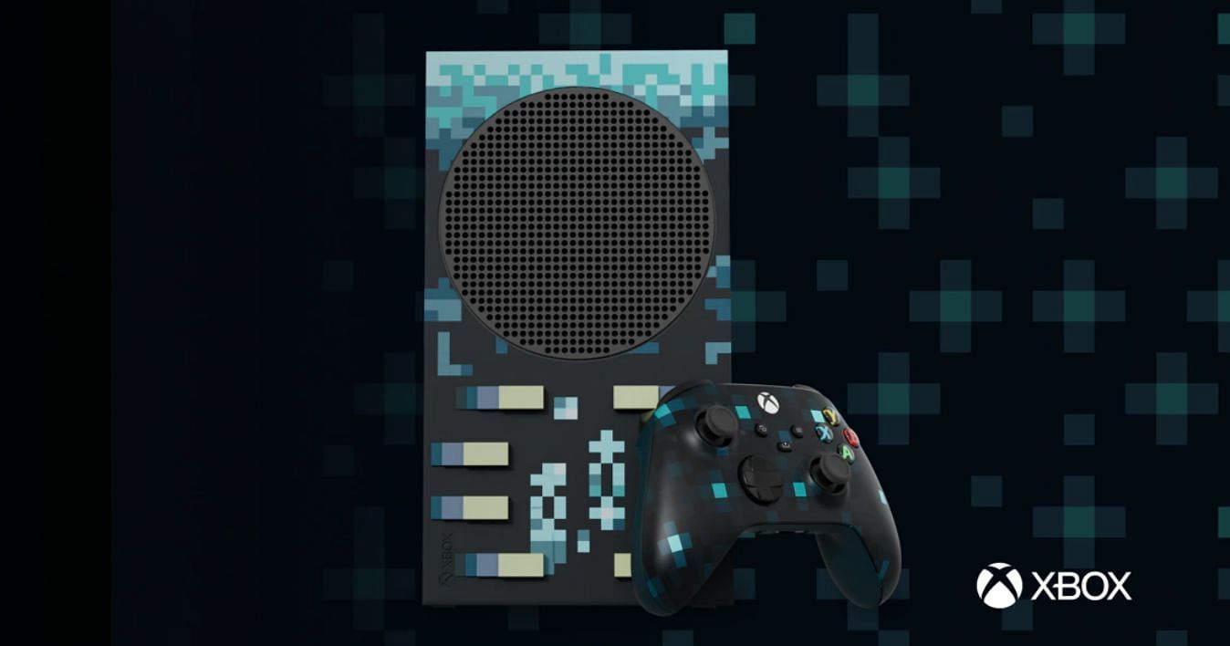 The Xbox Series S Minecraft Edition (Image via Microsoft)