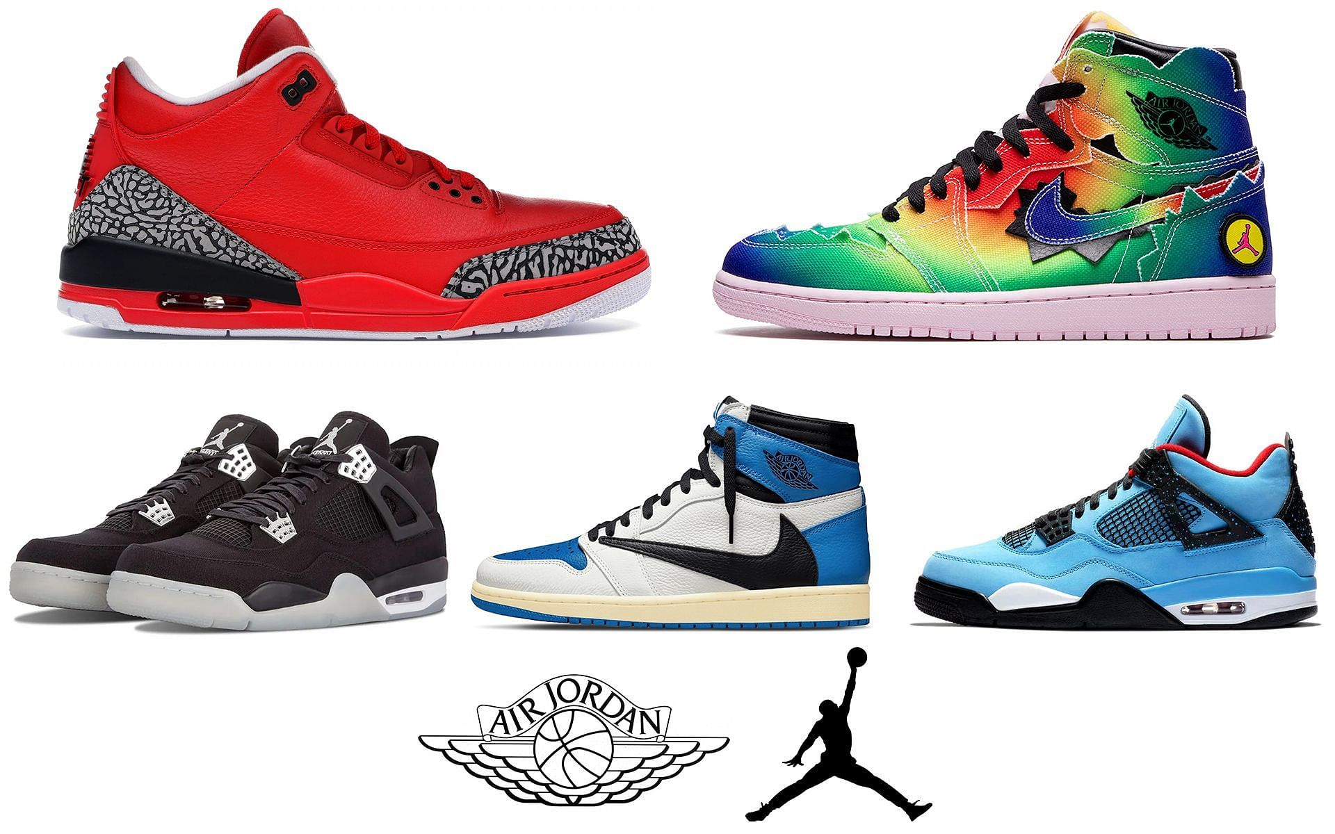5 best rapper x Air Jordan collabs of all time (Image via Sportskeeda)