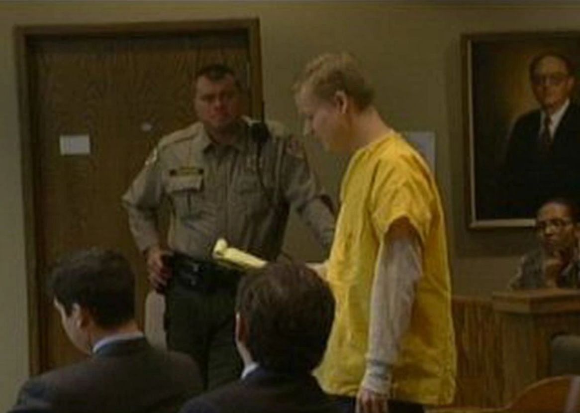 Jeffrey Scott in the courtroom (Image via KSLA)