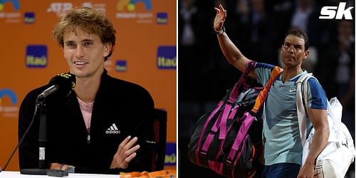 Alexander Zverev hopes to see a fit Rafael Nadal at the French Open