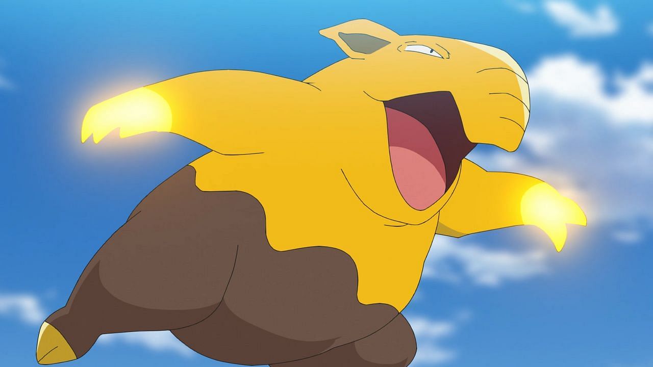 Drowzee as it appears in the anime (Image via The Pokemon Company)