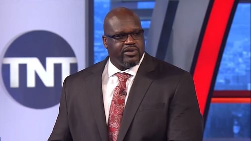 NBA and LA Lakers legend Shaquille O'Neal.