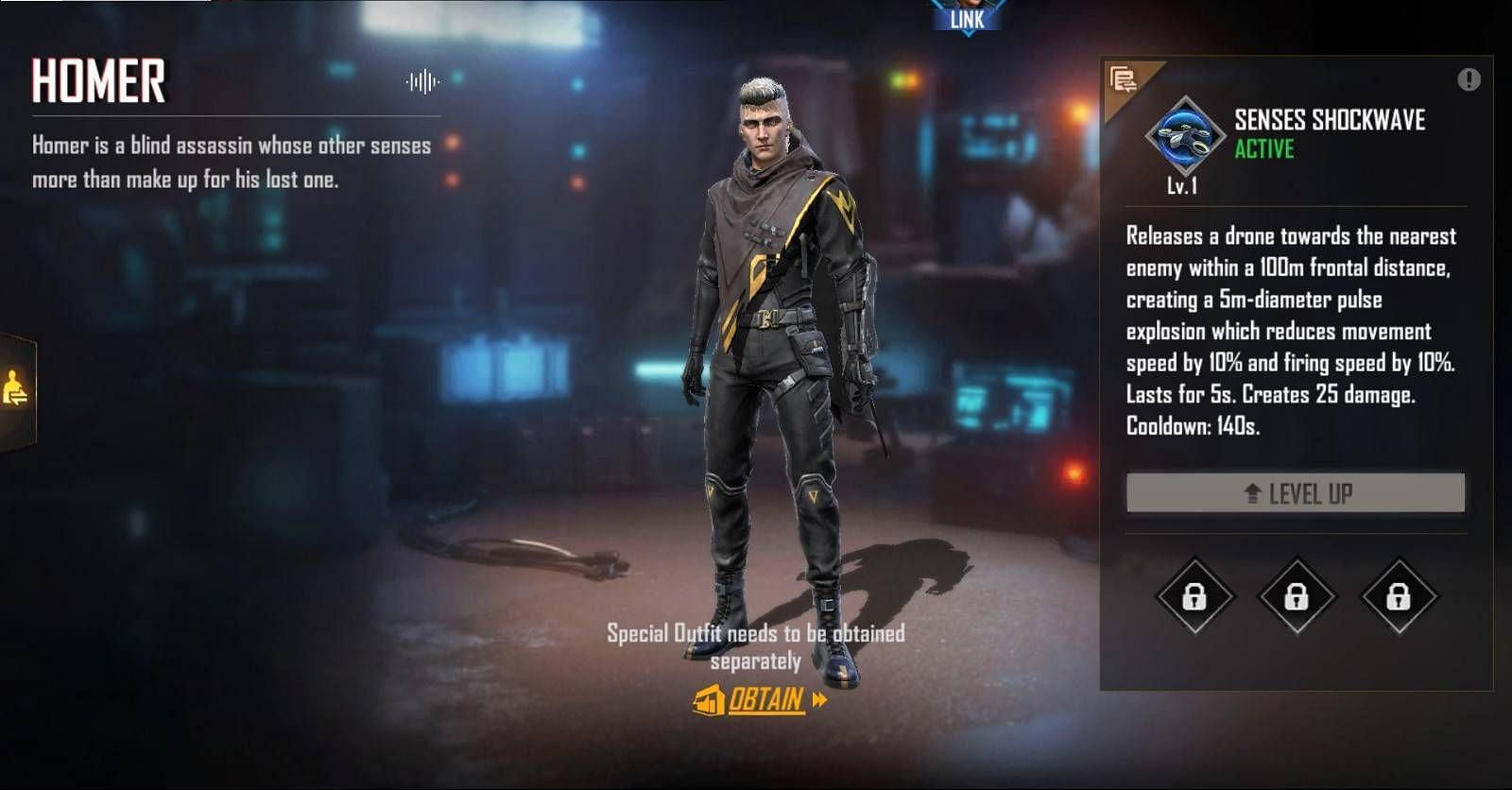 This new Free Fire character is fantastic (Image via Garena)