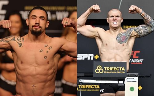 Robert Whittaker (left) and Marvin Vettori (right) [Images courtesy of Getty]