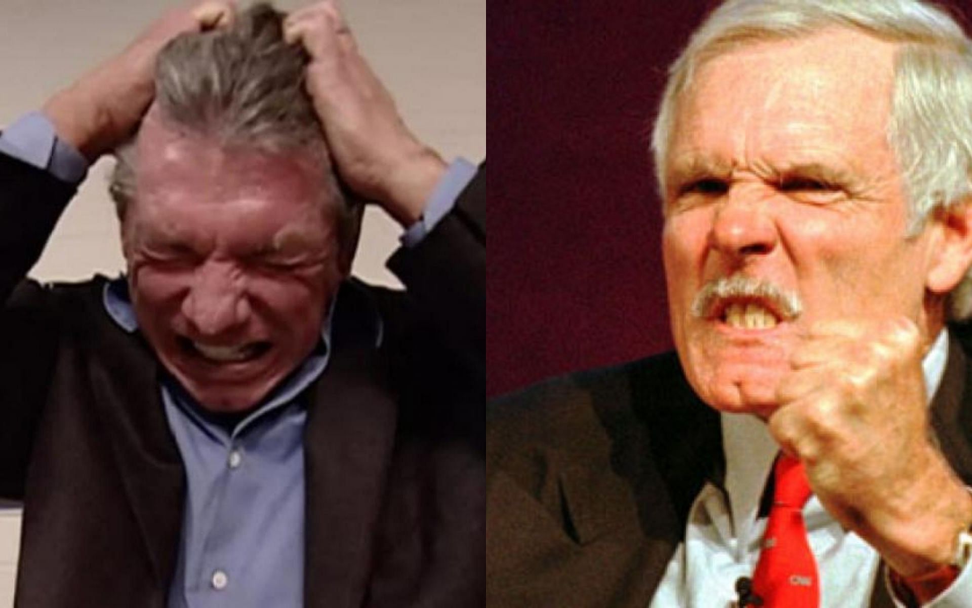 Vince McMahon and Ted Turner were rivals with WWE and WCW competing in the Monday Night Wars