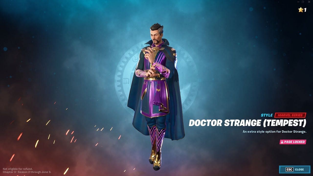 Selectable style for Doctor Strange (Image via NOOB NOOB FRUIT on YouTube)