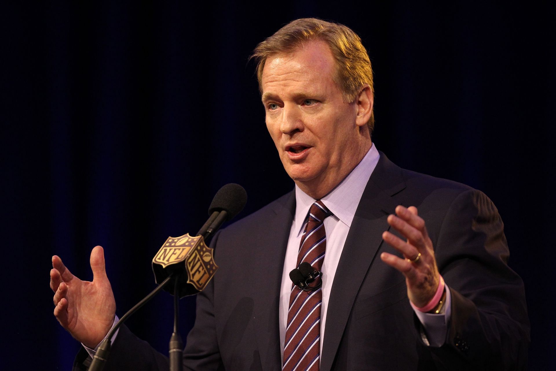 NFL Commissioner Roger Goodell