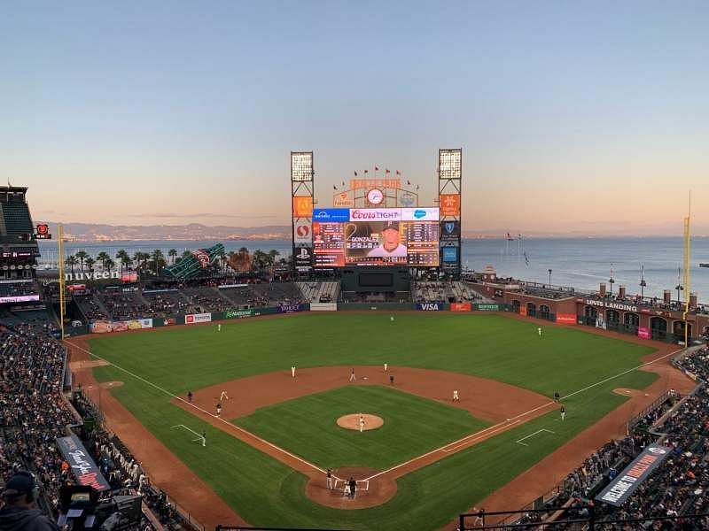 Oracle Park, home of the Giants, San Francisco, California