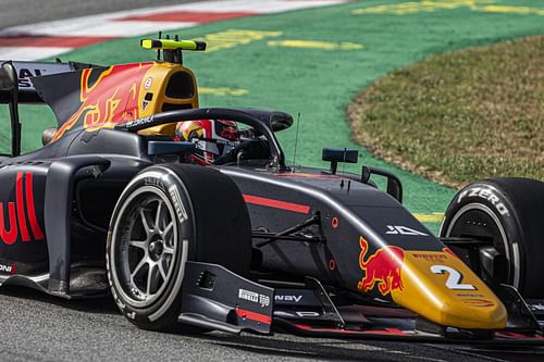 Jehan Daruvala at the Formula 2 race. (PC: Prema Racing)