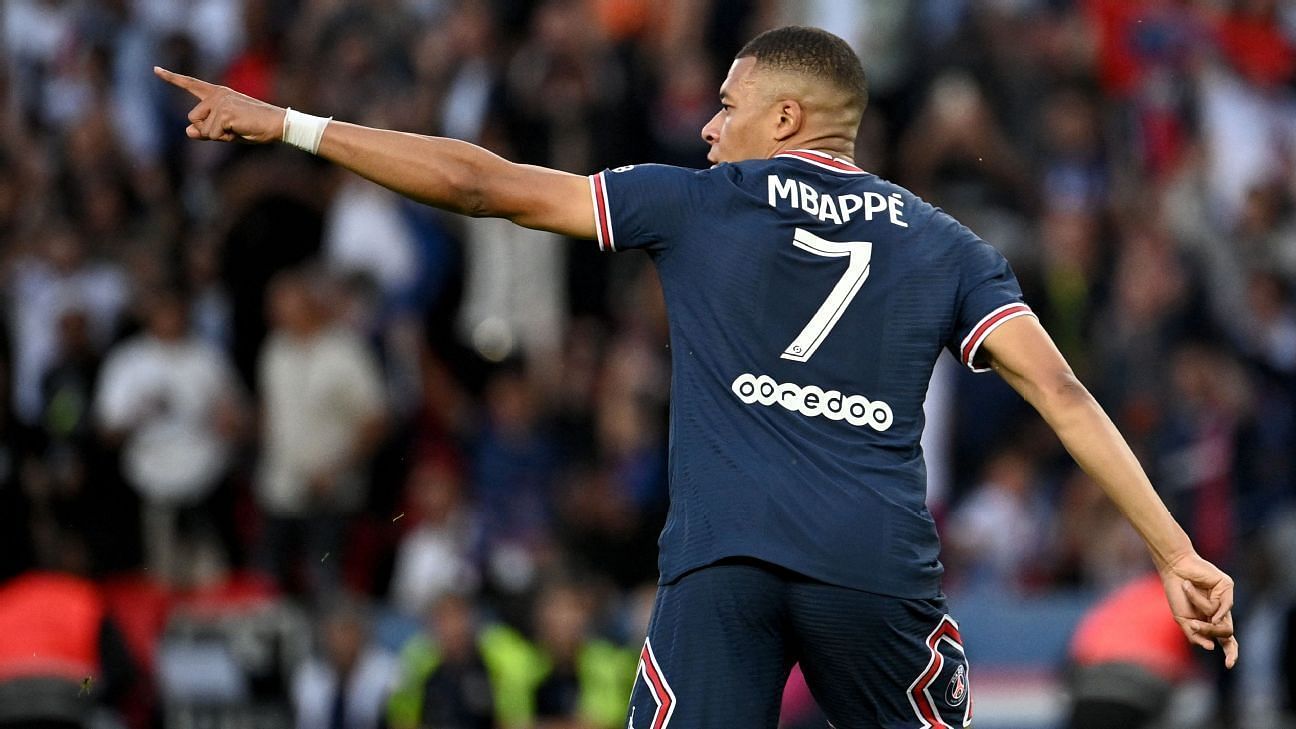 Kylian Mbappe was in stunning form after signing a contract extension.
