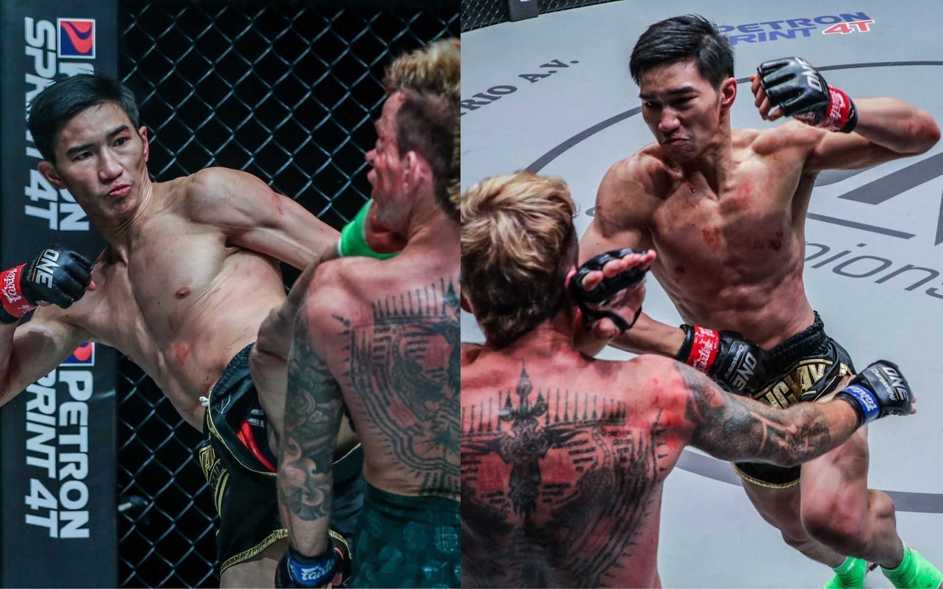 Tawanchai PK.Saenchai put on a show in his ONE debut. (Images courtesy of ONE Championship)