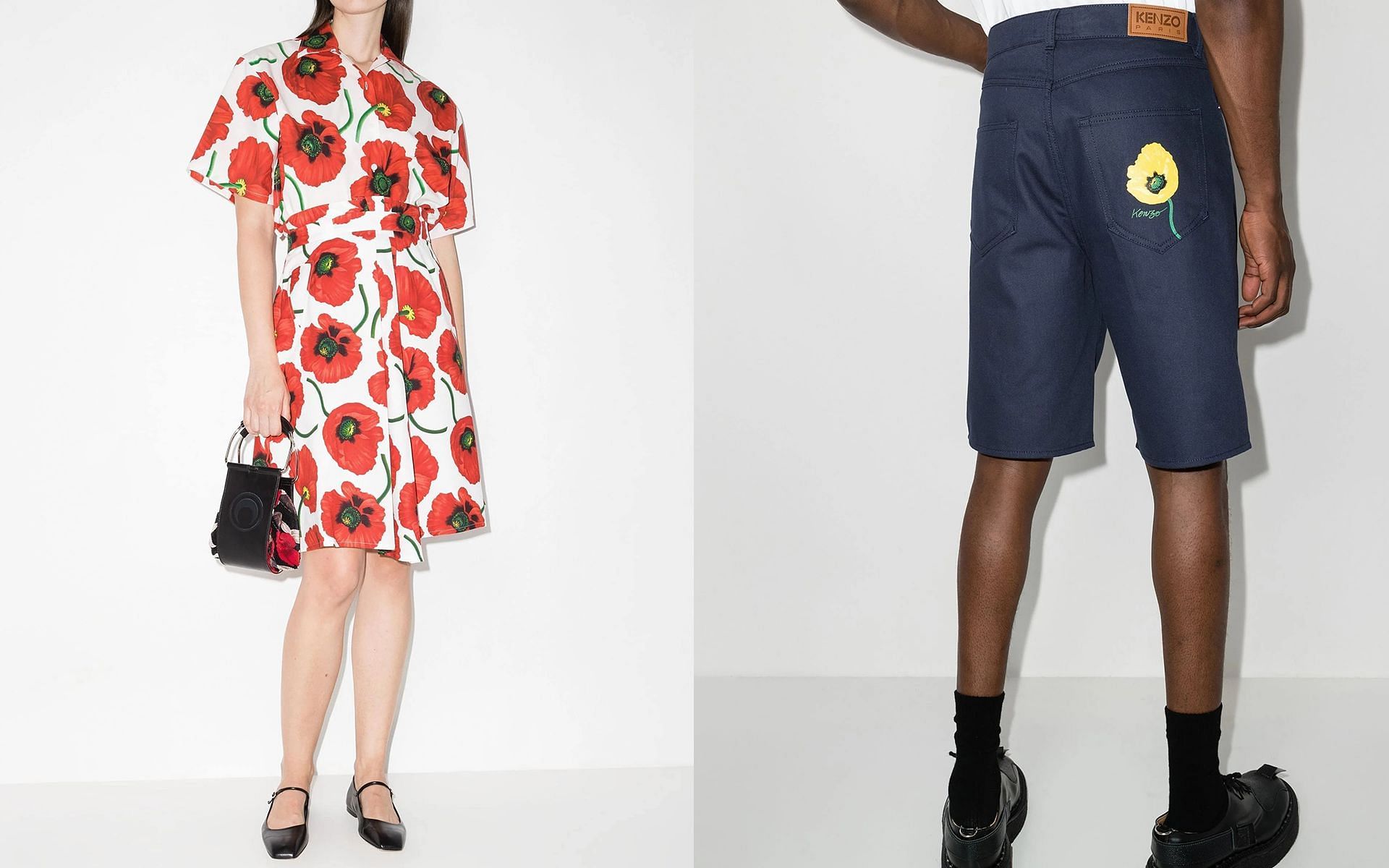 The new Kenzo Poppy collection (Image via Browns)