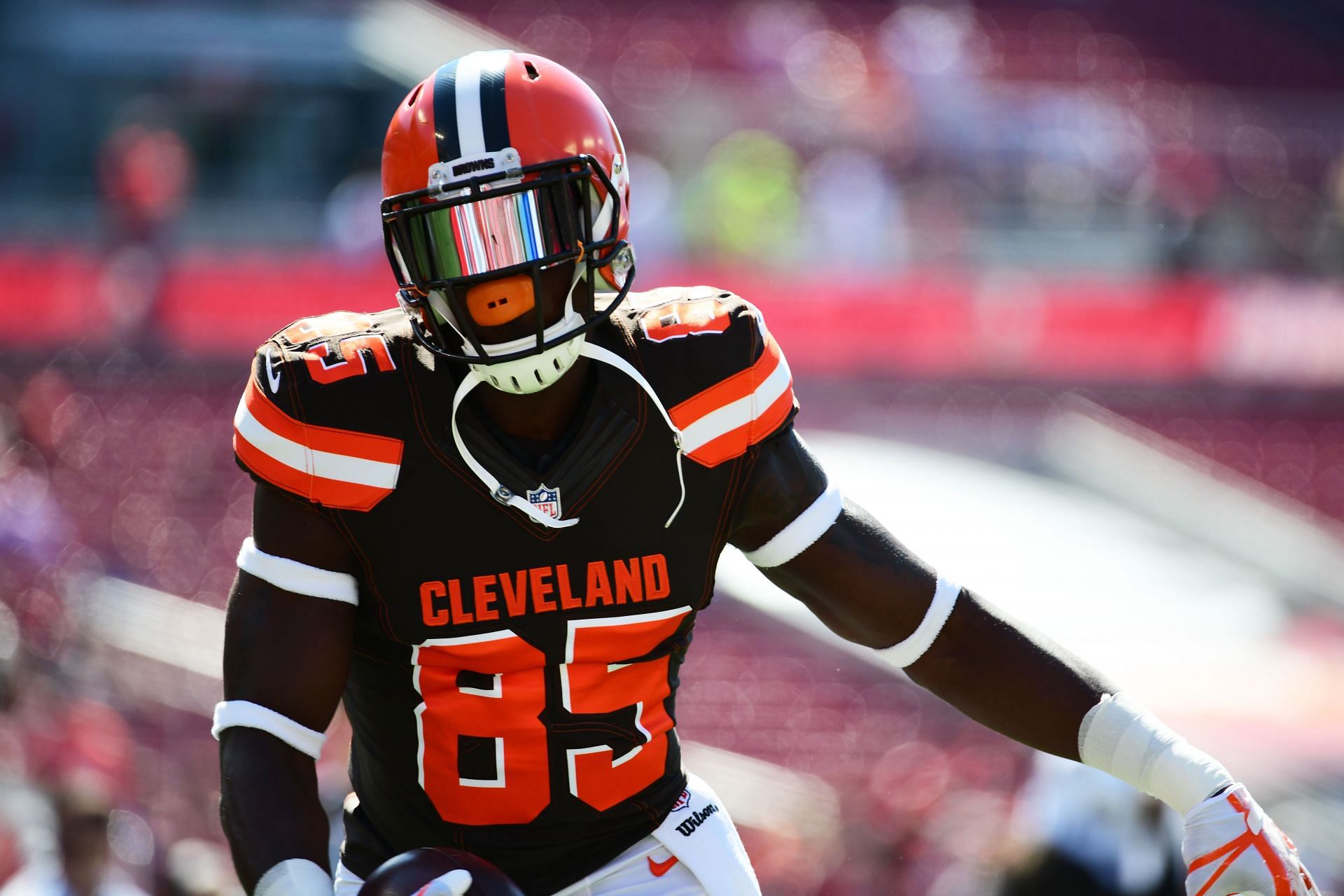 Cleveland Browns tight end David Njoku