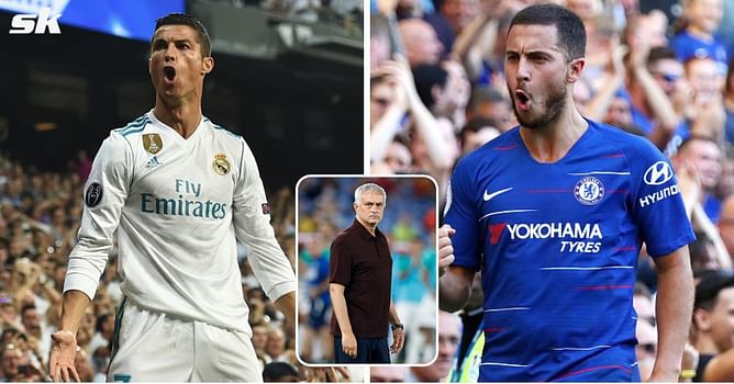 Cristiano Ronaldo, Eden Hazard and more: Jose Mourinho names greatest XI of players he has coached
