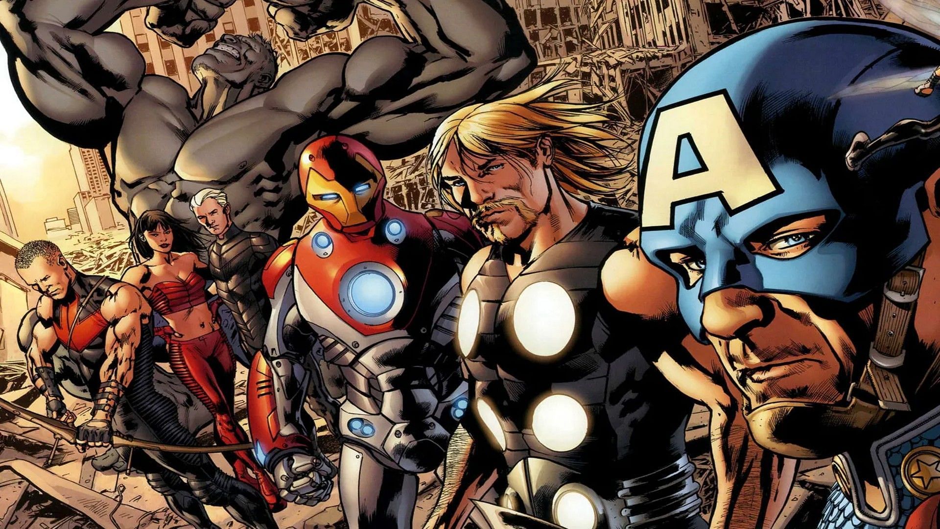 The Avengers in another universe (Image via Marvel Comics)