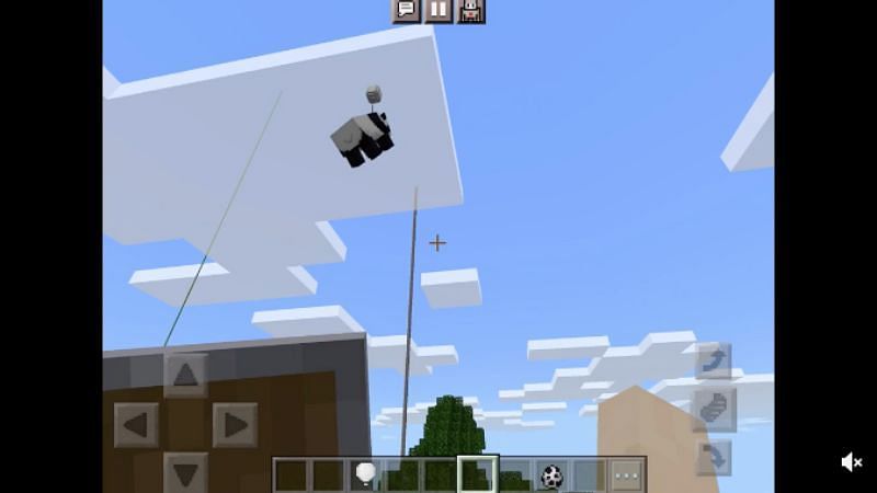 The flying panda (Image via u/Legofan80 on Reddit)