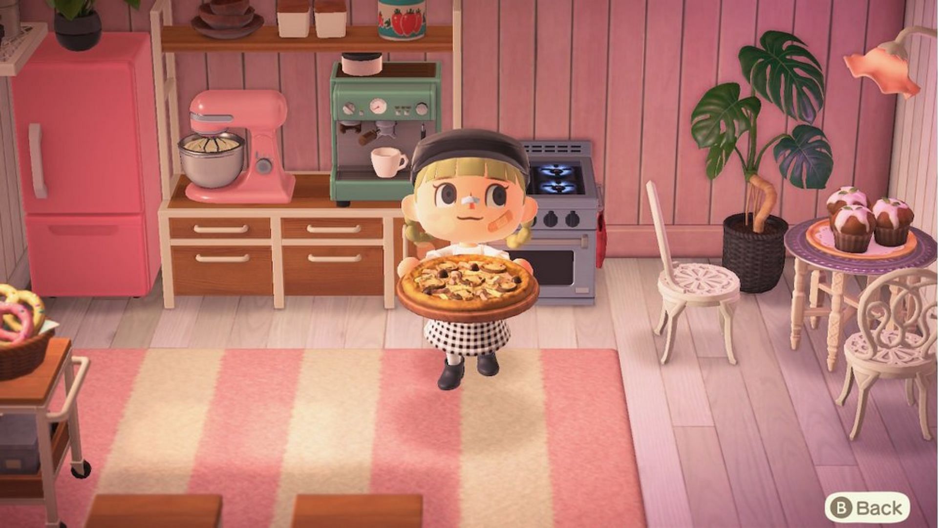 Animal Crossing: New Horizons recently got the cooking featured added to the game (Image via Gamerzy Magazine)