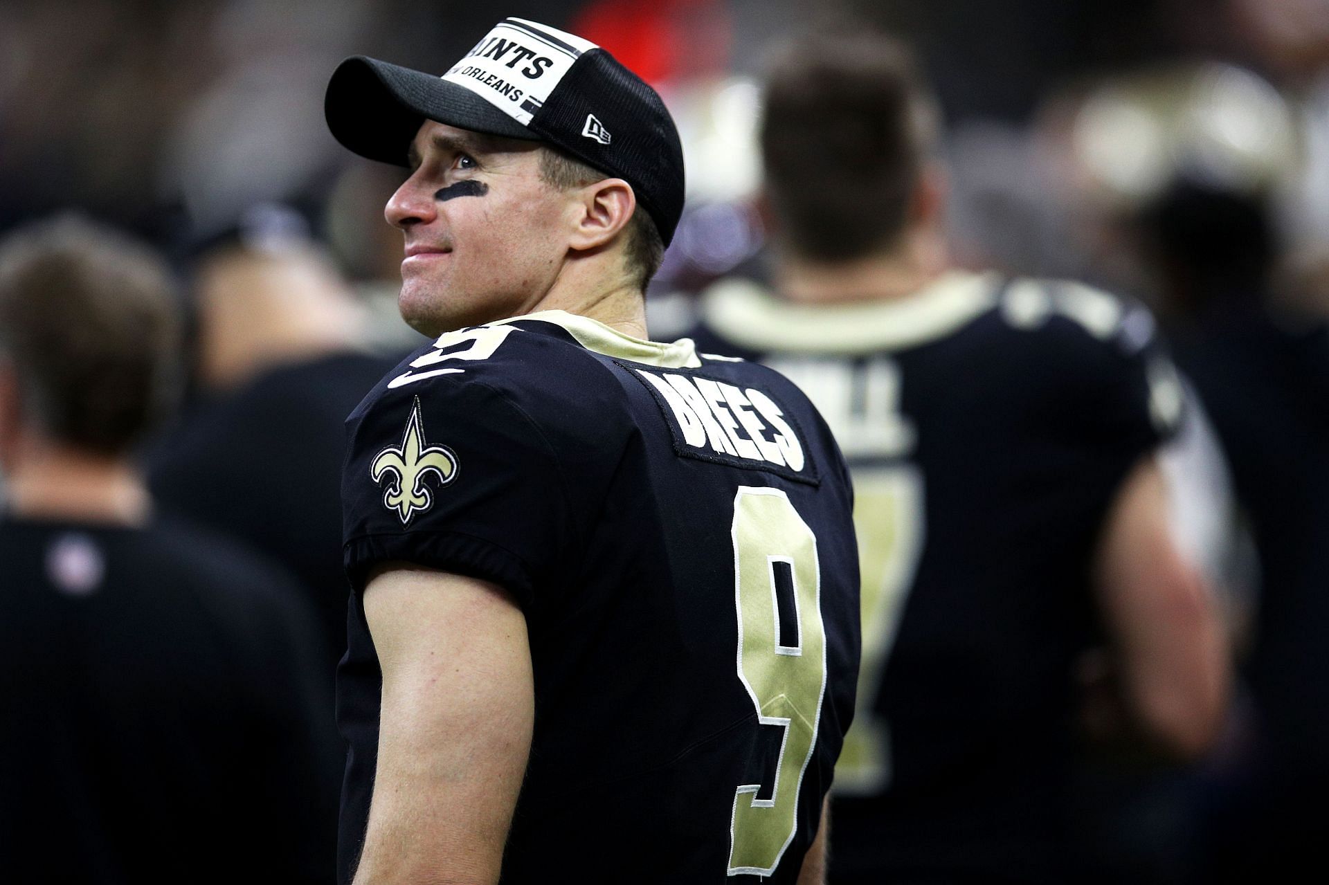 Former New Orleans Saints quarteback Drew Brees teases a possible return to football