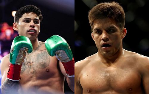 Ryan Garcia (left) & Henry Cejudo (right)