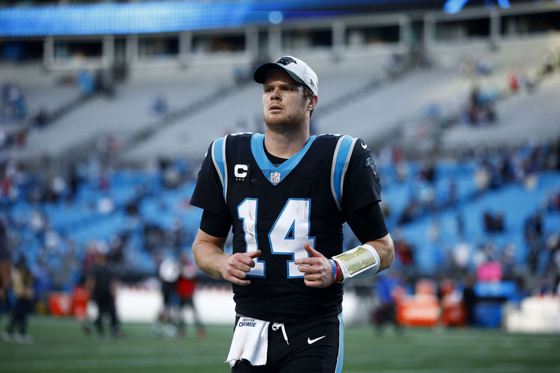 Carolina Panthers quarterback Sam Darnold