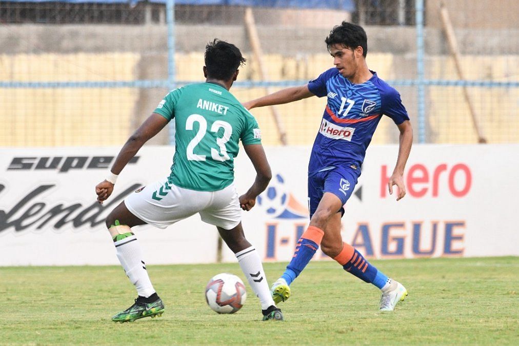 Indian Arrows scored the winner against Kenkre FC in the 90th minute. (Image Courtesy: Twitter/ILeagueOfficial)