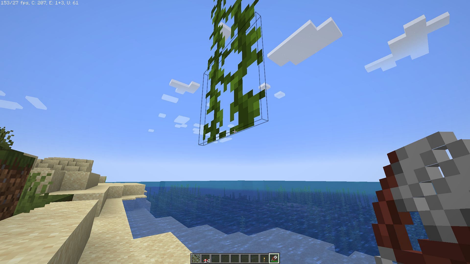 Vine growth can be stopped (Image via Minecraft)