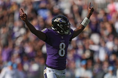 Baltimore Ravens quarterback Lamar Jackson