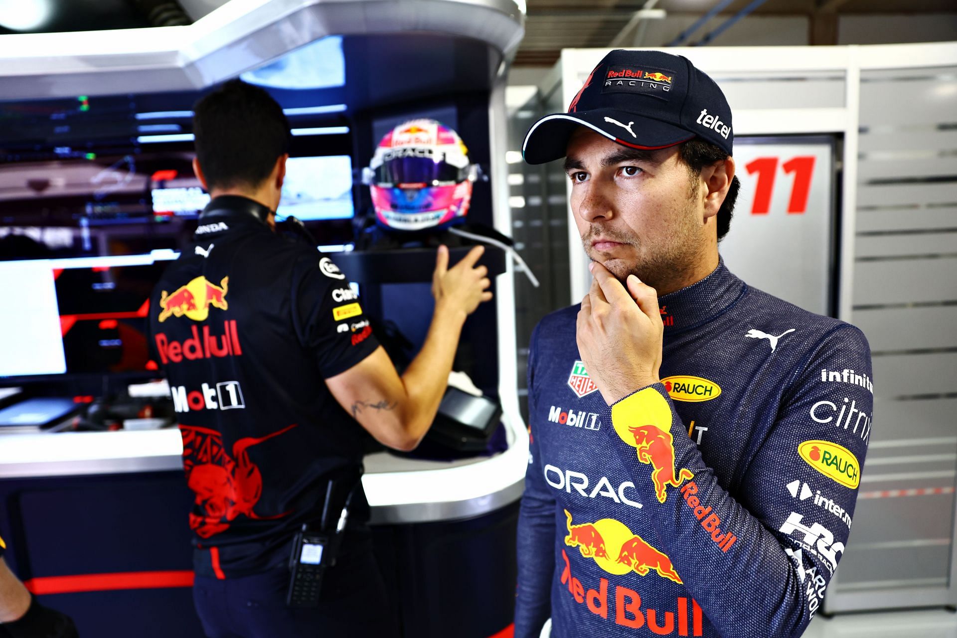 Sergio Perez at the F1 Grand Prix of Miami