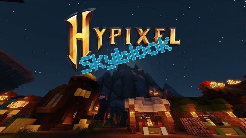 Hypixel Skyblock is the most popular game mode on the server (Image via Hypixel)