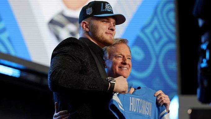 Lions sign No. 2 pick Aidan Hutchinson to $35.7M deal