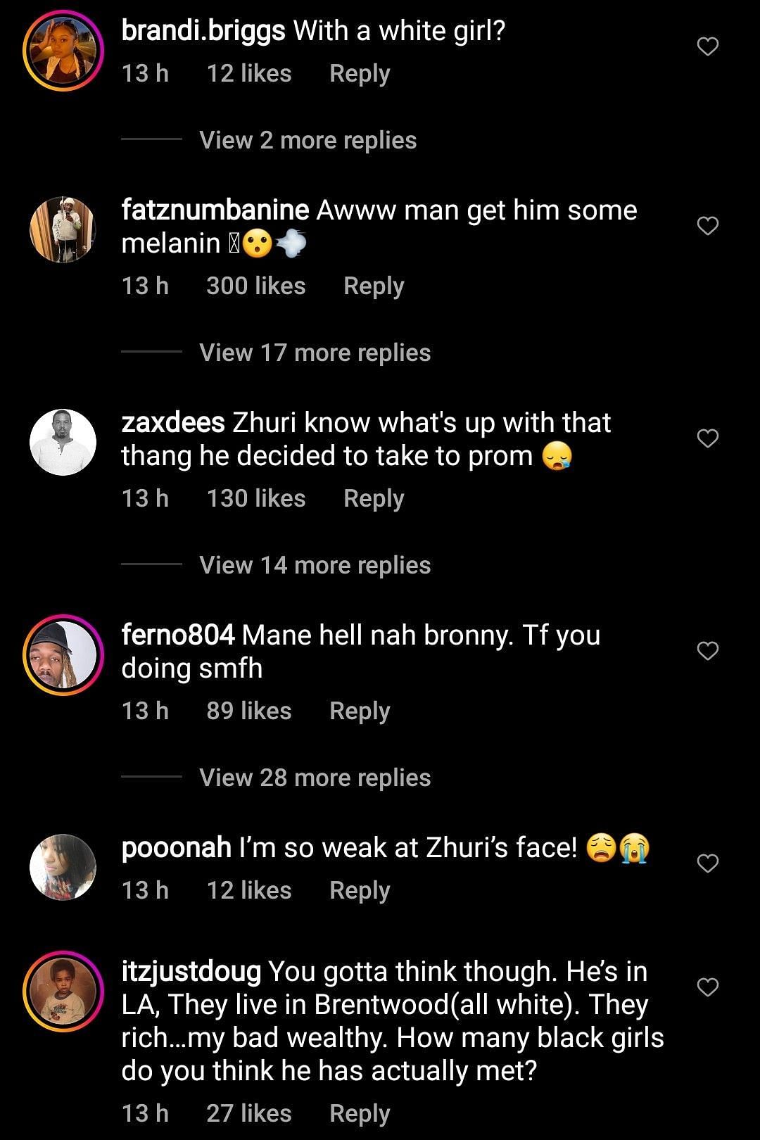 Internet reacts to the teenager&#039;s prom date 2/3 (Image via mrs_savannahrj/Instagram)