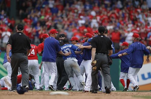 Toronto Blue Jays v Texas Rangers