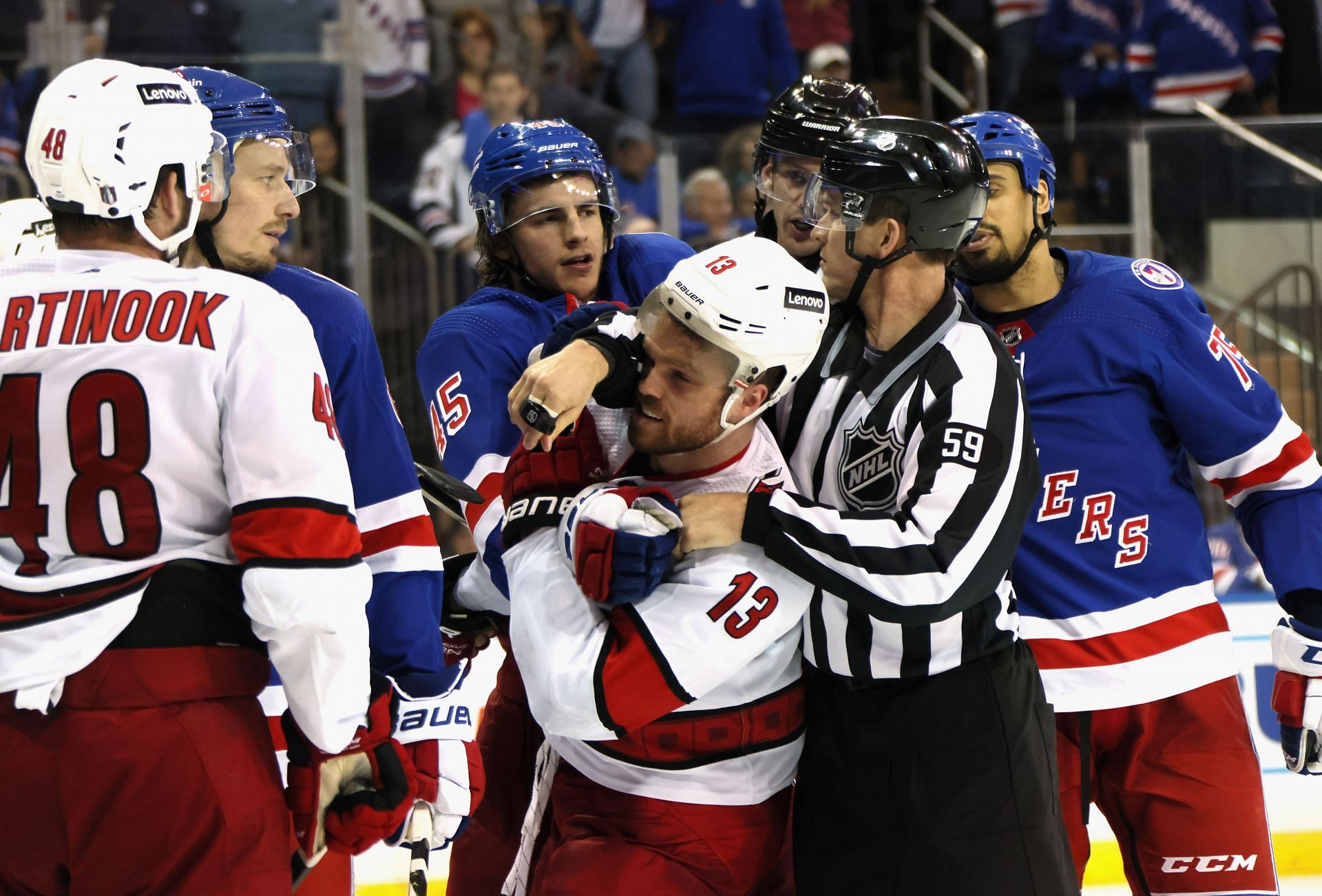 The New York Rangers are looking for the first Eastern Conference Finals appearance since 2015.