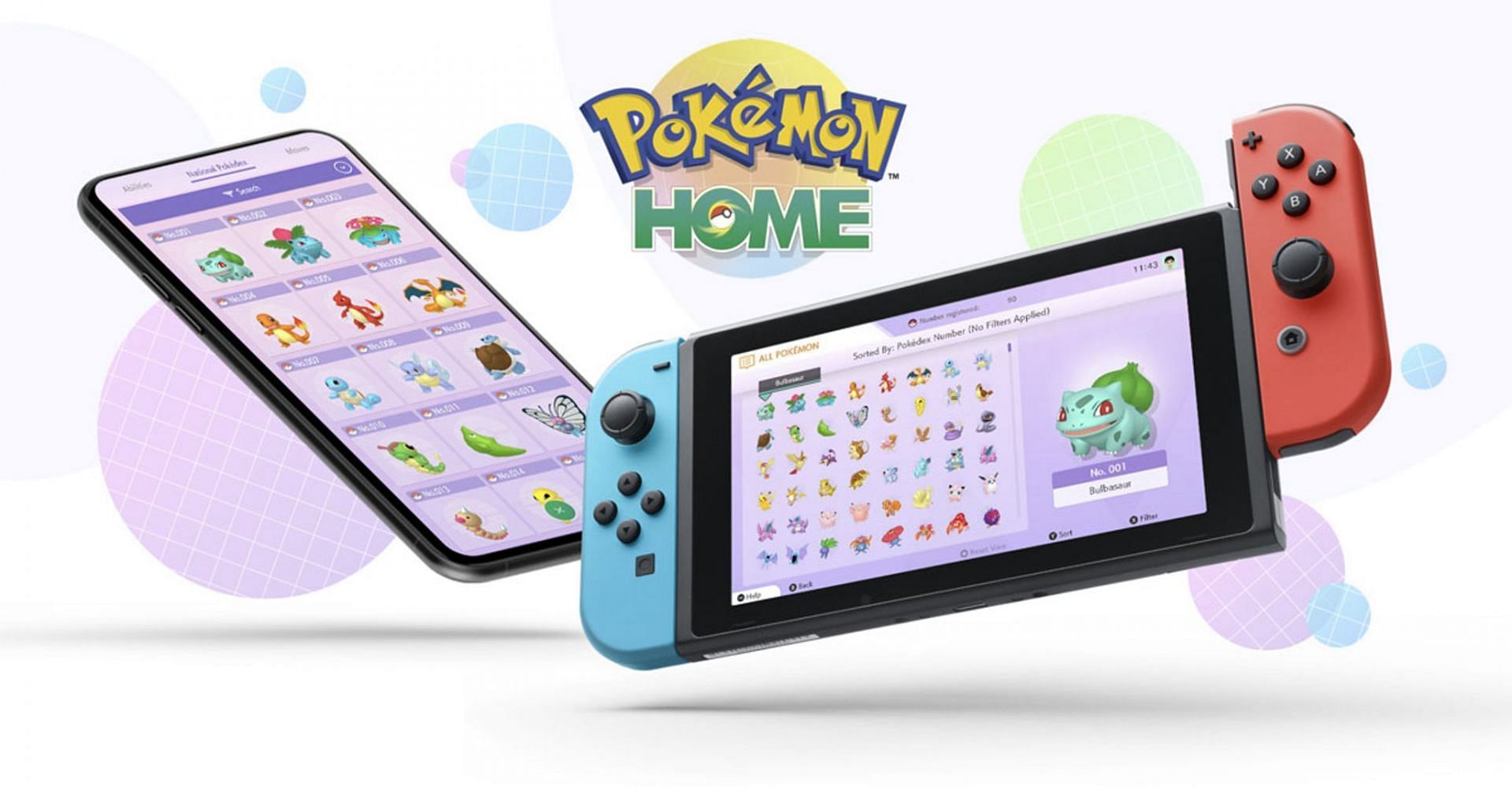 Promotional imagery for Pokemon Home (Image via The Pokemon Company)