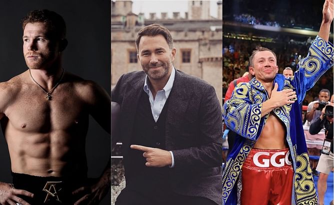 "Coming off two losses almost makes your career in the balance" - Eddie Hearns talks Canelo Alvarez vs. Gennadiy Golovkin 3