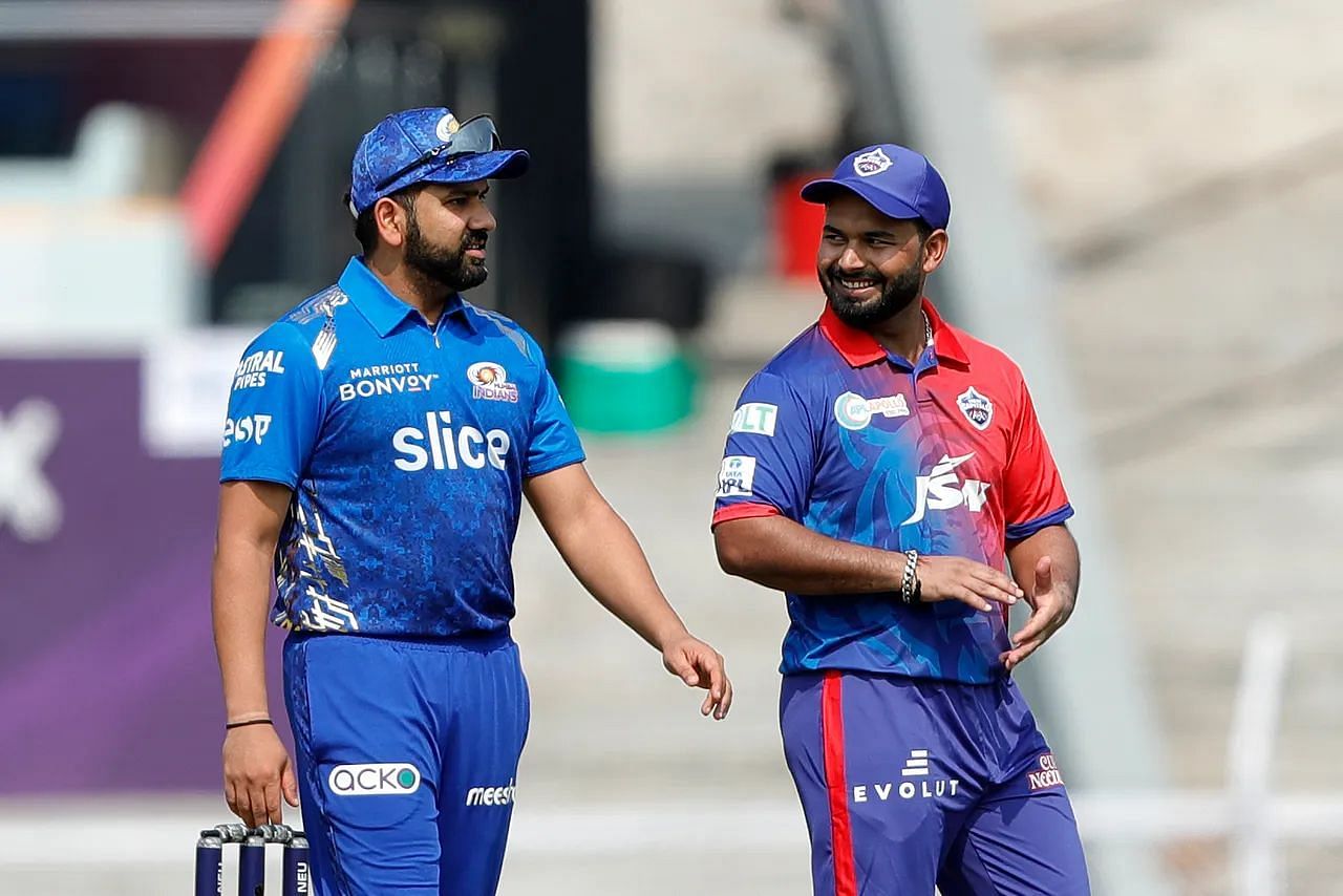 It&#039;s Rishabh Pant vs Rohit Sharma tomorrow evening in IPL 2022 (Image Courtesy: IPLT20.com)