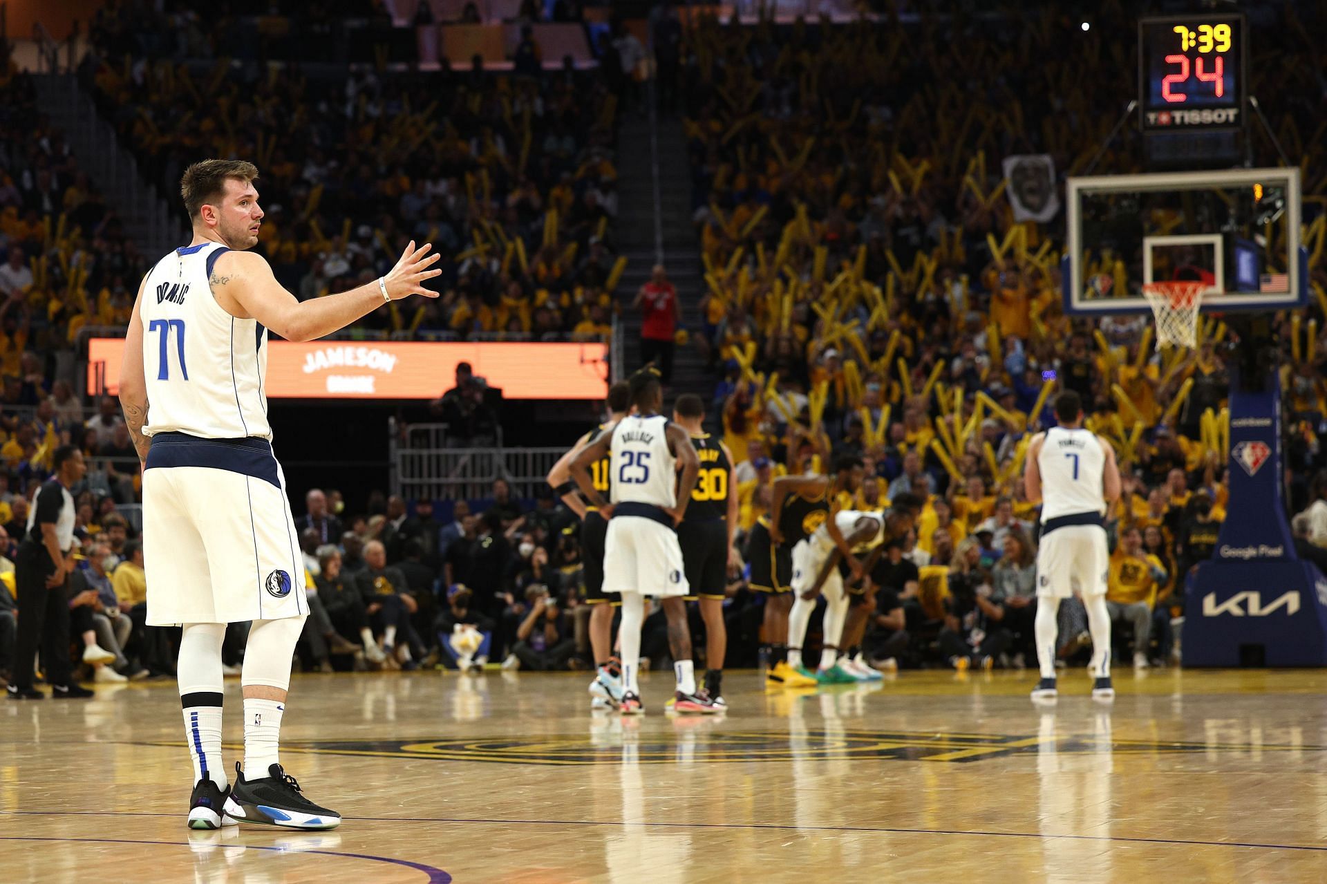 Dallas Mavericks v Golden State Warriors - Game One