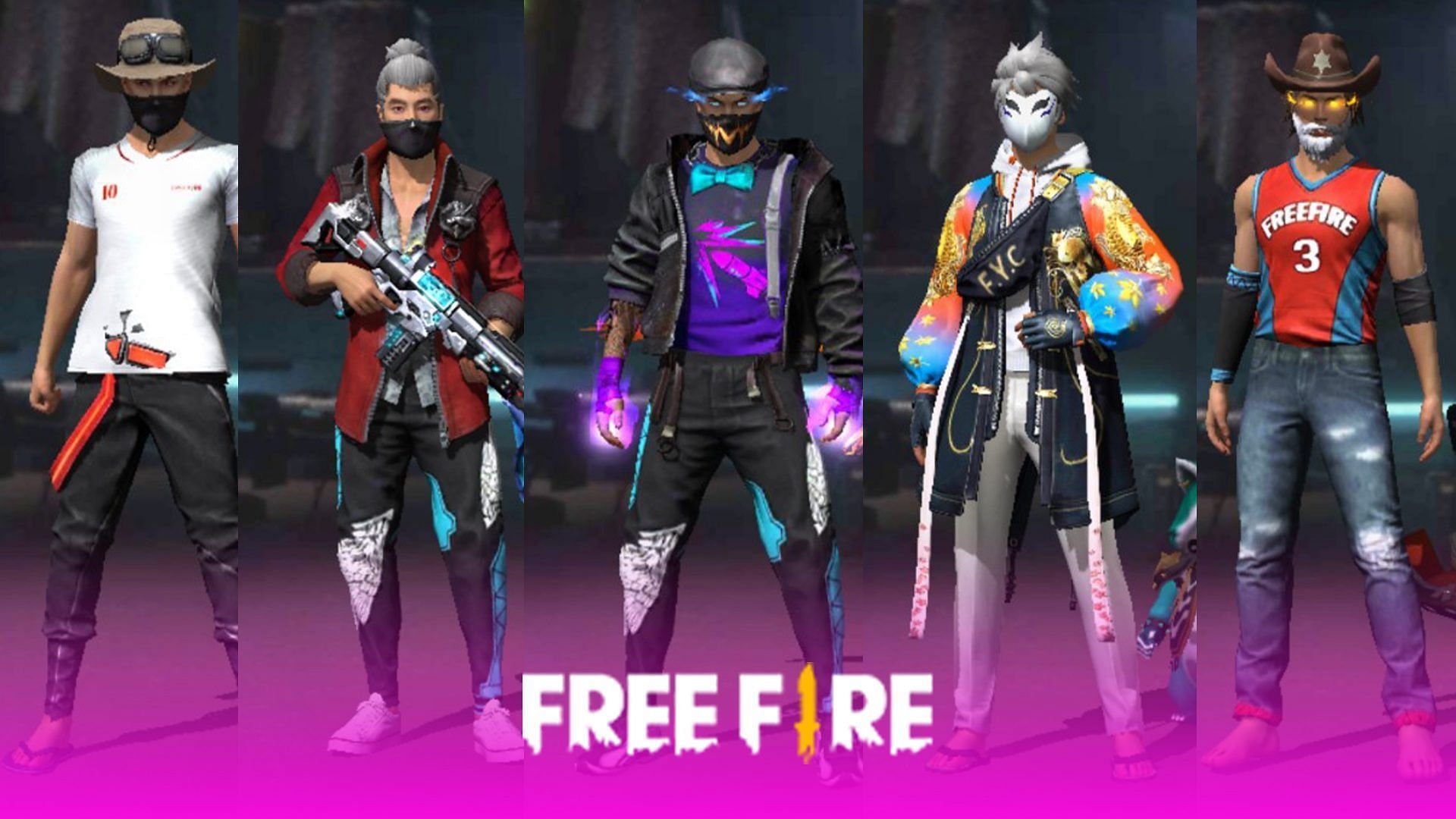 These Free Fire YouTubers are renowned for their pro gameplay (Image via Sportskeeda)
