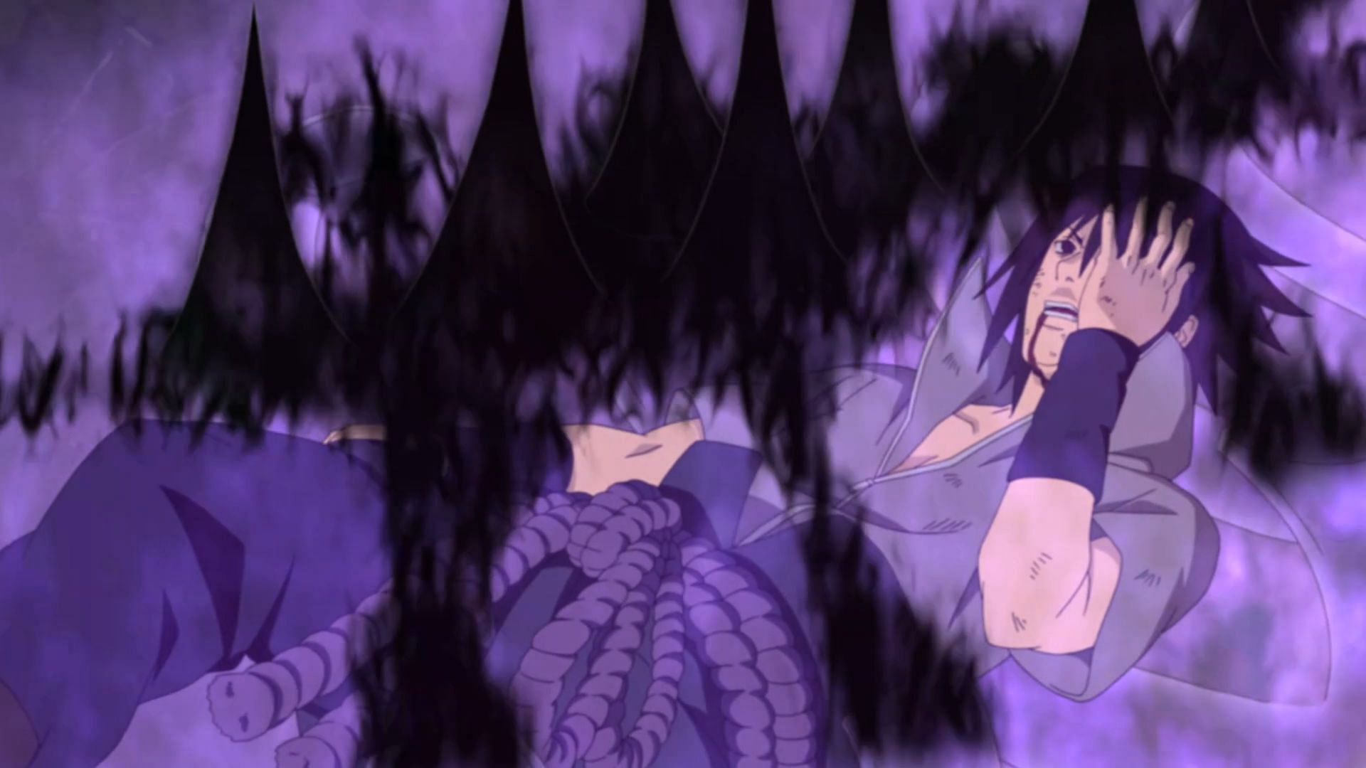 Sasuke utilizing Blaze Release in &#039;Naruto Shippuden&#039; (Image via Pierrot)