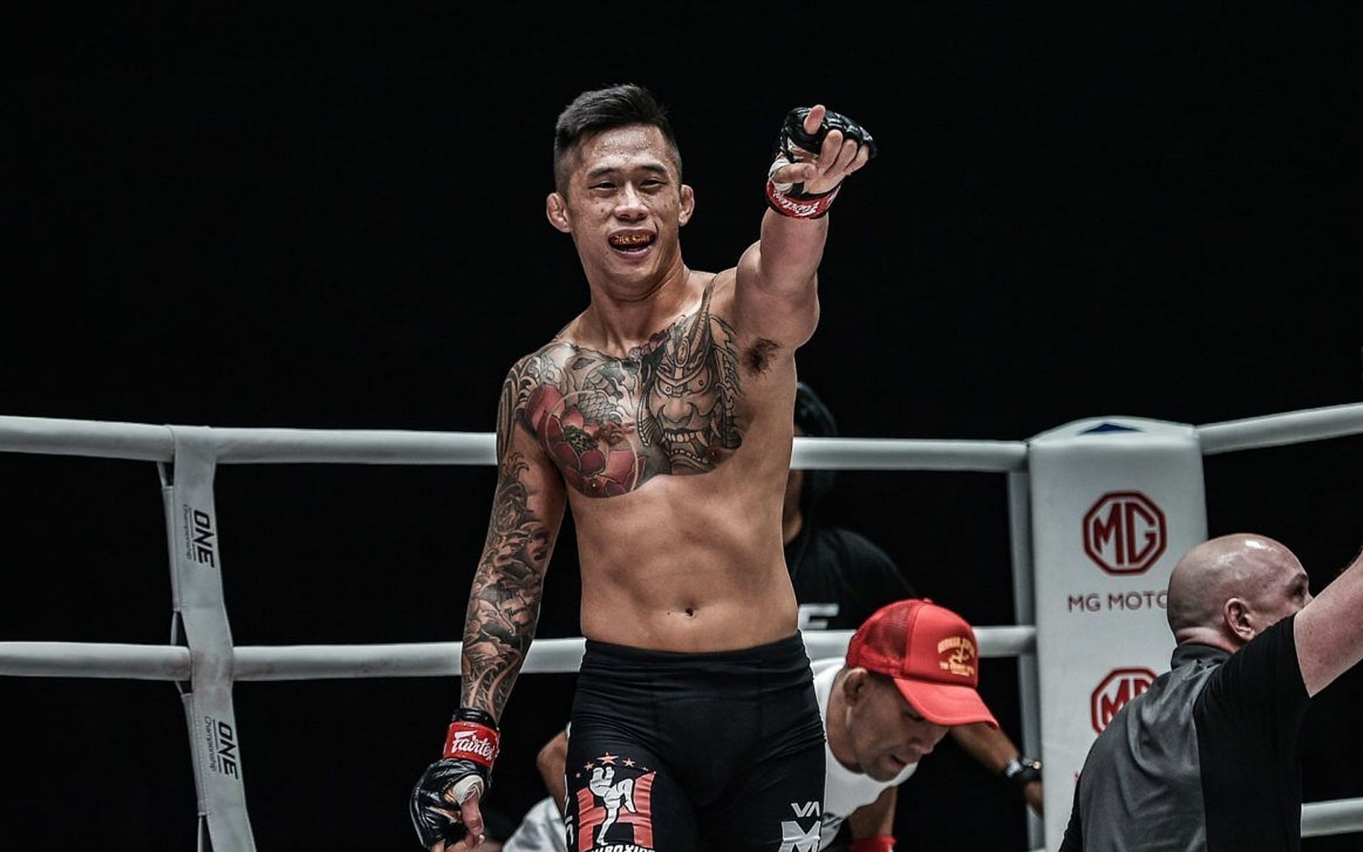 Martin Nguyen has power behind his fast hands. | [Photo: ONE Championship]