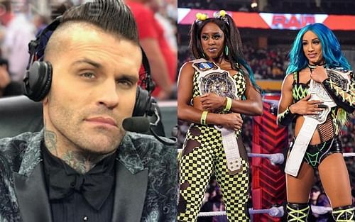 Women's Tag Team Champions Banks and Naomi walked out of RAW tonight.
