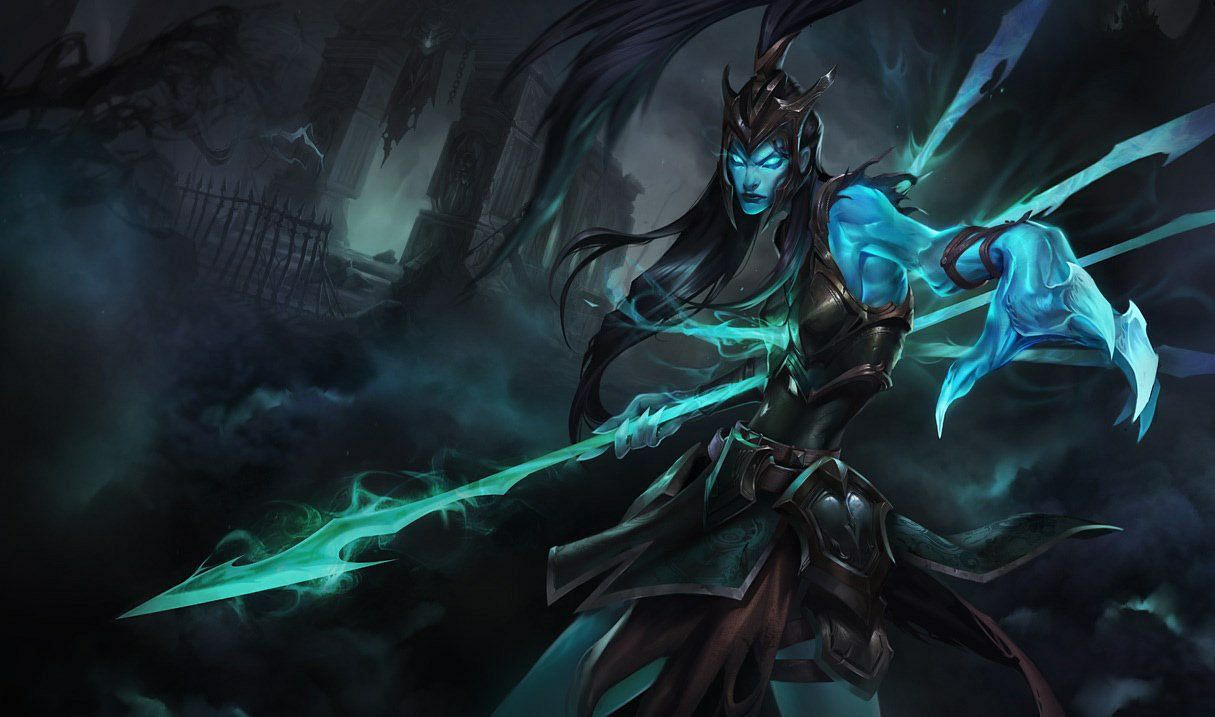 Kalista&#039;s mobility helps her deal with Lucian extremely well (Image via League of Legends)